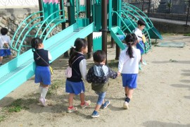 子育て支援　幼稚園であそぼう